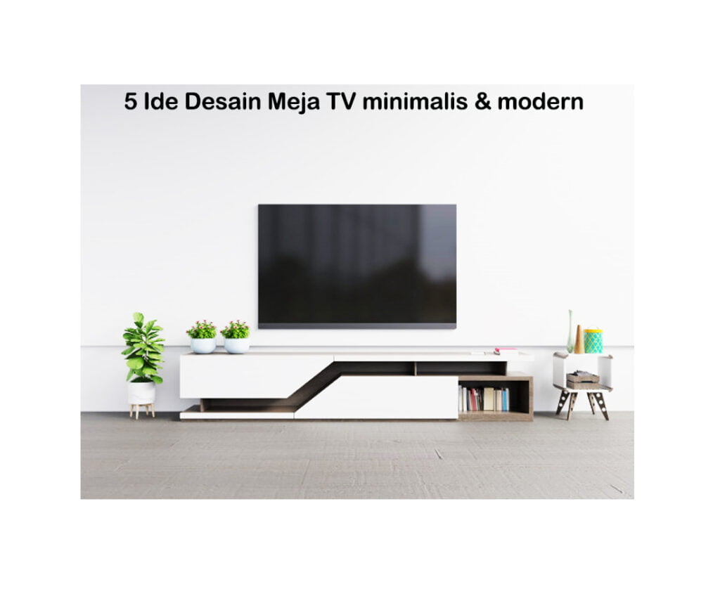 5 Ide Desain Meja TV minimalis & modern Comeworks vendor booth profesional