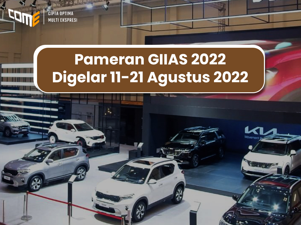 Pameran GIIAS 2022 Comeworksid vendor booth event tangsel